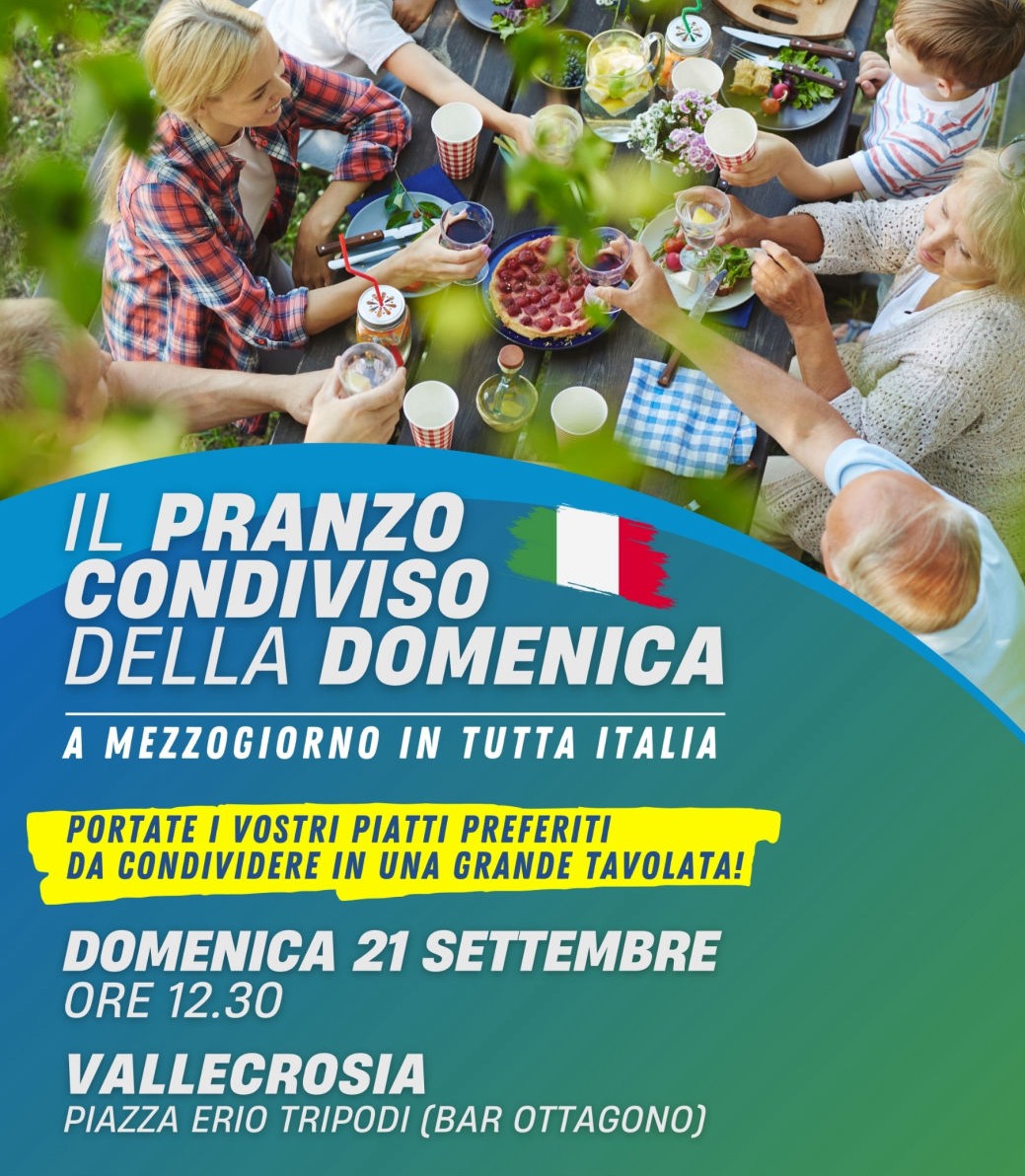 Pranzo condiviso Vallecrosia
