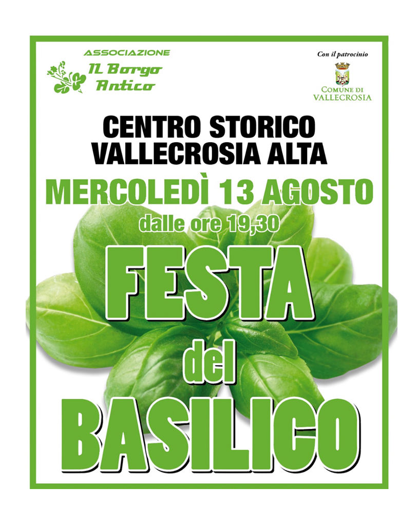 Festa del basilico Vallecrosia